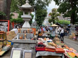 Antique Market at Shinto Shrine