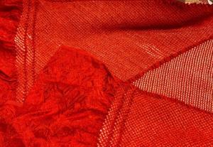 Shibori Kimono bow and sash