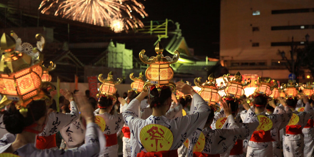 Bon dance Kumamoto Yamaga